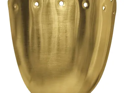 Huey light sconce Tulip 3D model