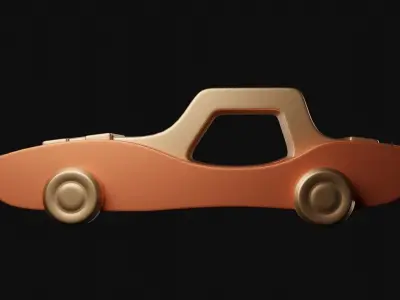 Toy 3D Car 3D print model