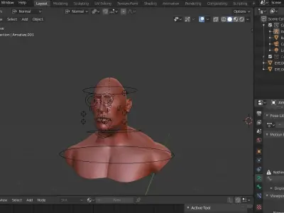 rock-Dwayne Douglas Johnson 3D model