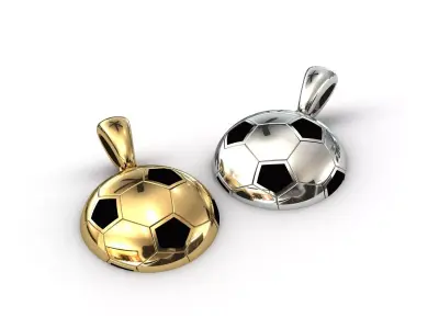 Football Pendant Jewelry Model Ball 3DM STL 3D print model