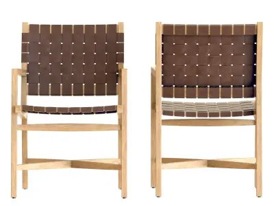 Crate and Barrel - Taj Arm Chair 3D model