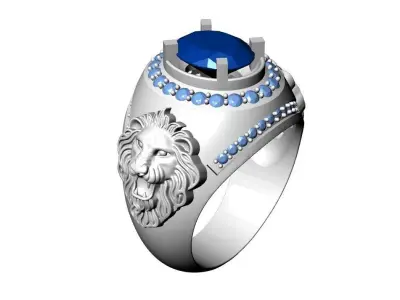 Men Rings Fashion 002 3D print model