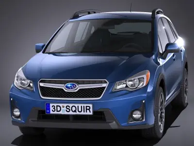 Subaru Crosstrek 2018 3D model