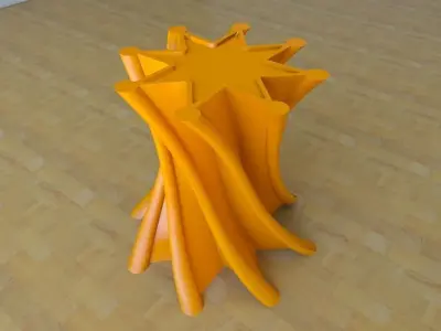 Star Vase Free 3D print model