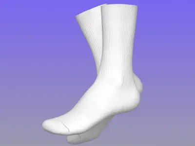 Socks sport 3D model