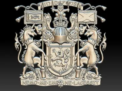Scotland COA  3D print model
