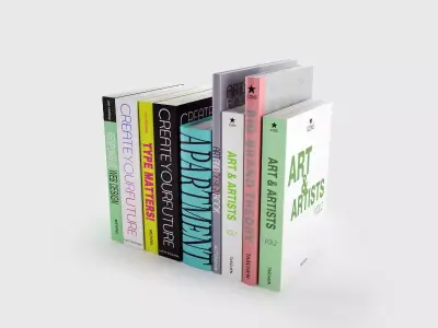 Various design mix 3D model