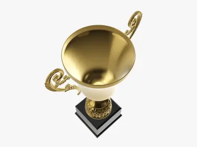 Cup trophy 07 v2 3D model