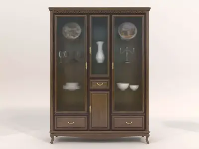 Classic European style Cabinet Collection 5 3D model