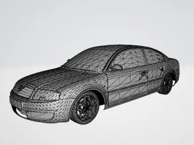 Skoda Tudor Concept 3D model