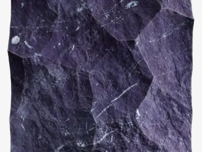 251-RockPanel rock on wall 3D model