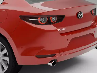 Mazda 3 Sedan 2020 3D model