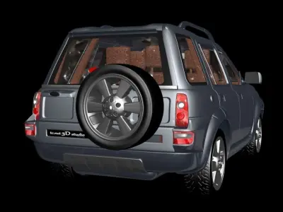 Car Land Rover 3D model