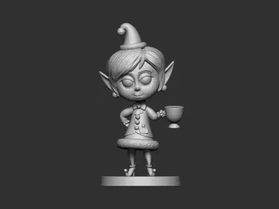 Magee from Disney Prep and Landing - 3D Print Model 3D print model