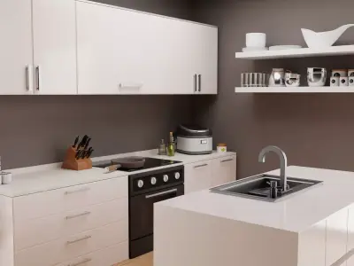House isometric 3D model