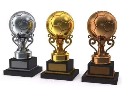 Trophy balls 3D model