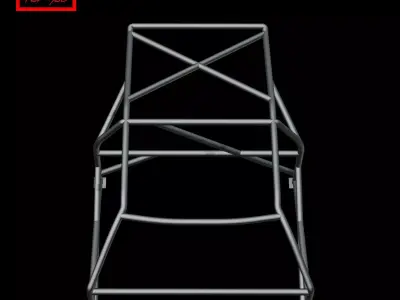 Nissan 180SX Roll Cage 3D print model