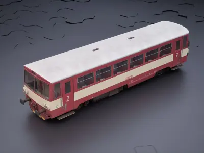Diesel Train 3D model