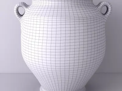 Terracotta Vase or Pot 2 3D model