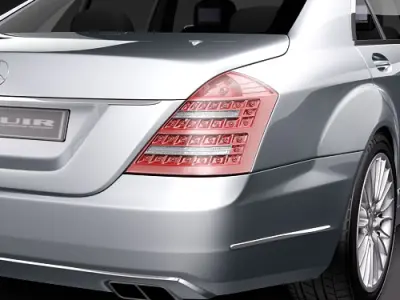 Mercedes S-class 3D model