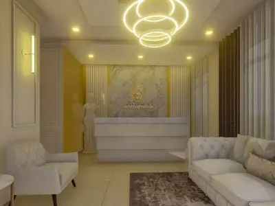 INTERIOR DESIGN FOR BEAUTY CLINIC 3D model