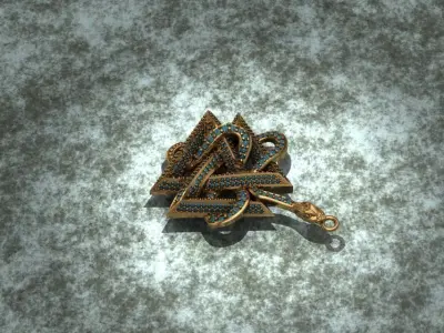 snak 3 3D print model