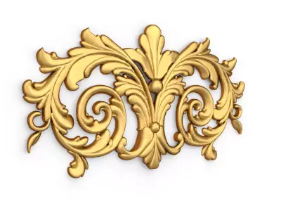 carved classic decorative ornament cnc 3d printing stl 56 3D print model