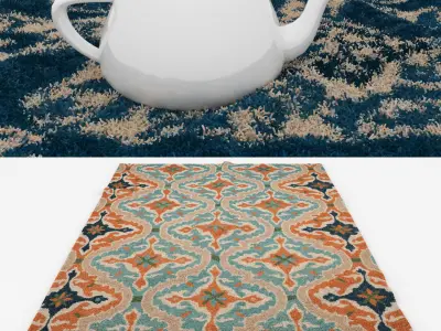 Rugs No 803 Low-poly 3D model