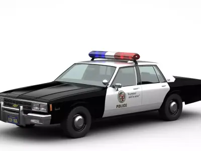 Chevrolet Impala Police 3D model