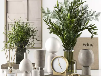 Decorative set 17 3D model