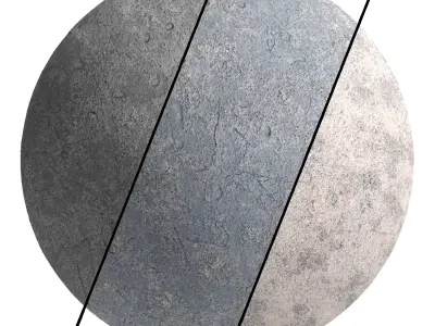 Cement Materials 1 - By 3 color Pbr By Sbsar 4k Texture
