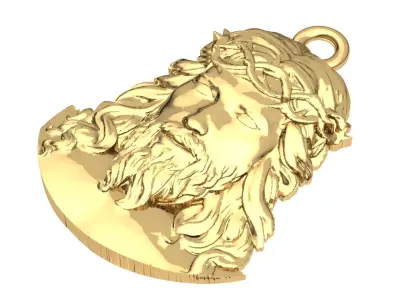 Pingente Jesus cristo  3D print model
