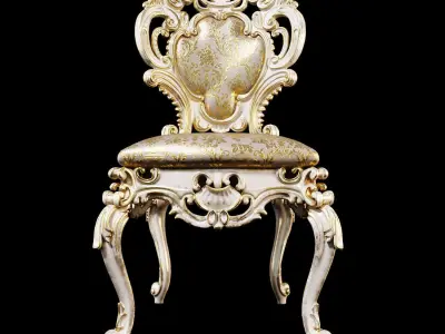 Chair from SILIK factory 3D model