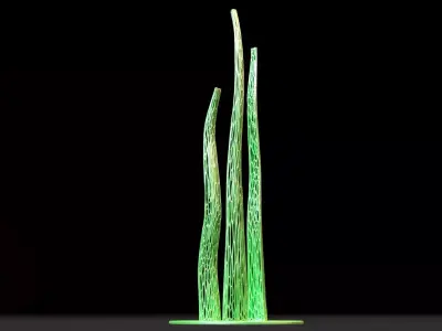 Decorative snake vase 3D print model