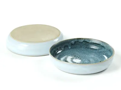 ONOMAO - Mezze plate - TEAL 3D model