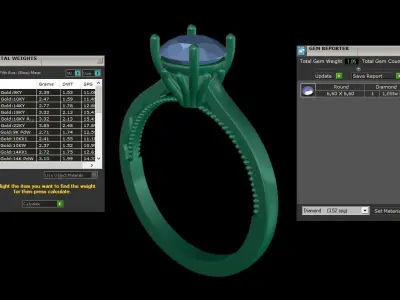 ring code 117 3D print model