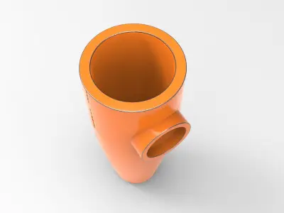 Jui Vase Low-poly 3D model
