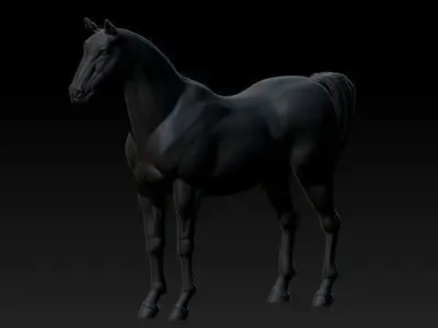 Horse 3D model