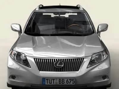 Lexus RX 2010 3D model