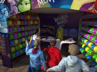 Brand launch at the fair for brand 3D model