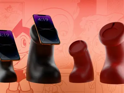 Astro boy Boot Apple Magsafe Charger toy 3D print model