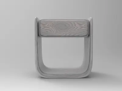 Miziro Night Stand Low-poly 3D model