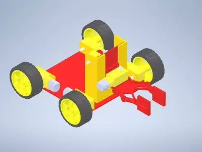 Transporter Robot 3D print model