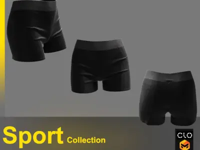 Sportwear collection 3D model