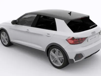 Audi A1 Citycarver 2020 3D model