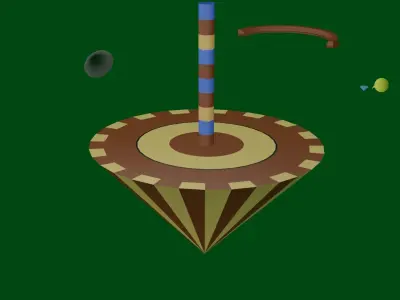 GRAND ZENO  Low-poly 3D model