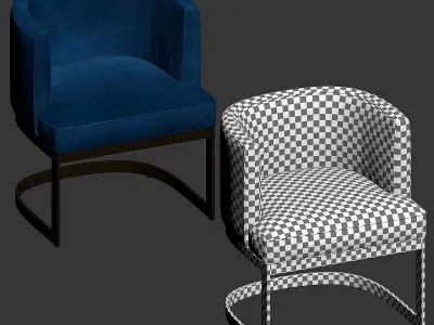 GIANNA Dining Chair 3D model