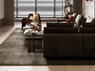 living French room 3D model