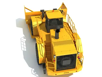 Scoop Dozer 3D model