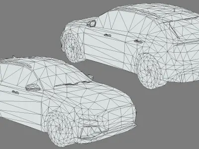  Low-poly audi q8 3D Models Low-poly 3D model
